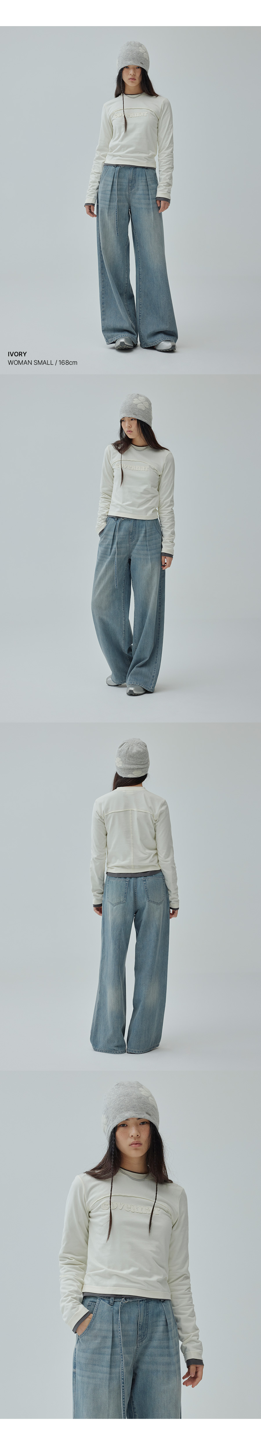 MUSINSA | COVERNAT WOMAN Women's Cooper Logo Slim Fit Long