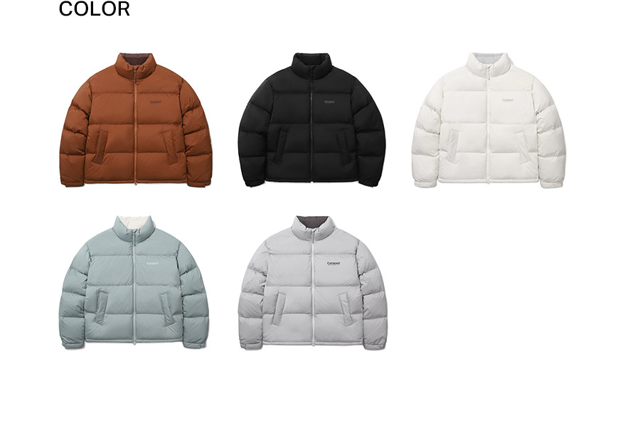 MUSINSA | COVERNAT 24FW RDS Civic Origin Short Puffer Ivory