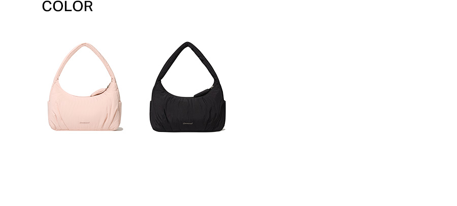 ★COVERNAT WOMAN★ Cloverheart padded shoulder bag black CO2 MUSINSA | COVERNAT WOMAN Clover Heart Padded Shoulder Bag Black