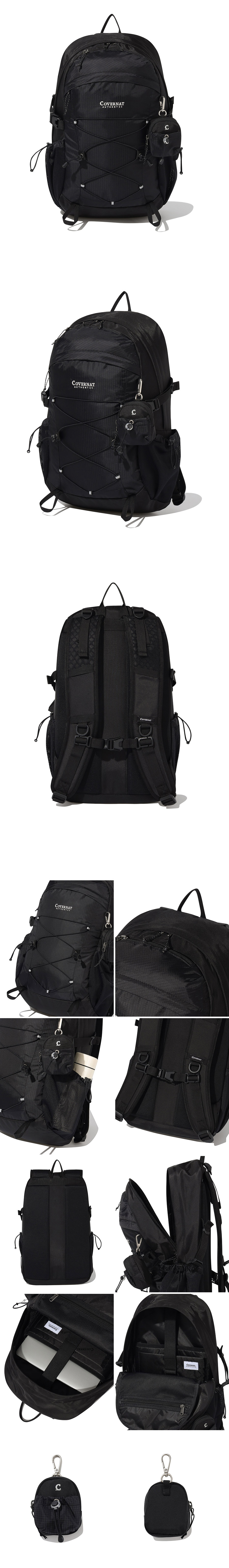 韓国人気ファッション[COVERNAT] CROVER HEART STRING BACKPACK Covernat Macau | WITH COVERNAT GIRLS🤍 Clover heart shirring