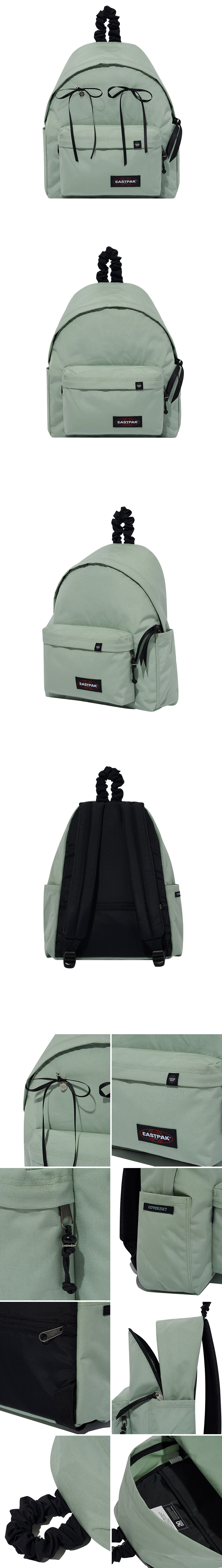 【COVERNAT X EASTPAK】 Clover Heart Ribbon Shirring Backpack G)I-DLE - SHUHUA's Pick] COVERNAT Clover Heart Shirring