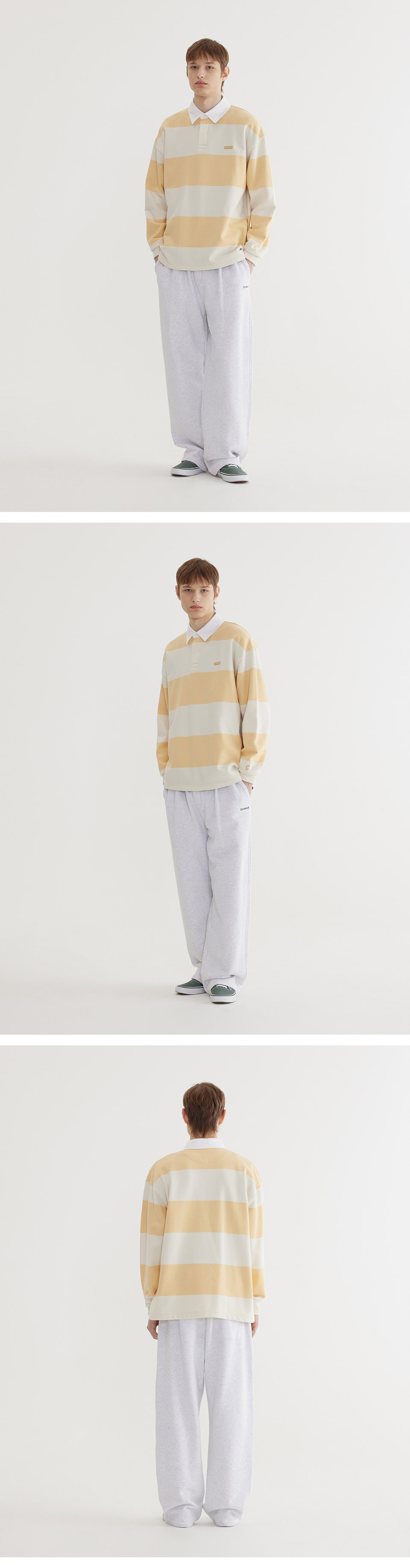 スウェット・トレーナー COVERNAT Authentic Rugby Man to Man Yellow MUSINSA | COVERNAT Authentic Rugby Man to Man Yellow