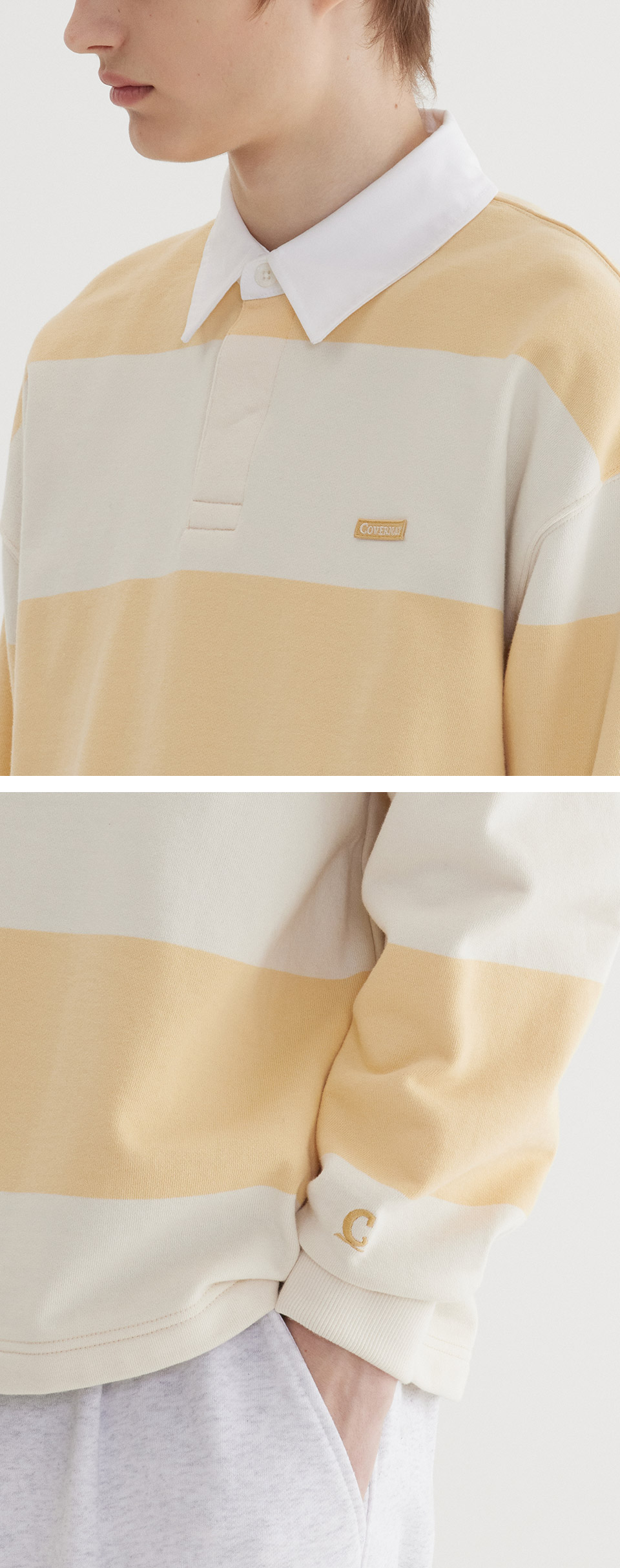 スウェット・トレーナー COVERNAT Authentic Rugby Man to Man Yellow MUSINSA | COVERNAT Authentic Rugby Man to Man Yellow