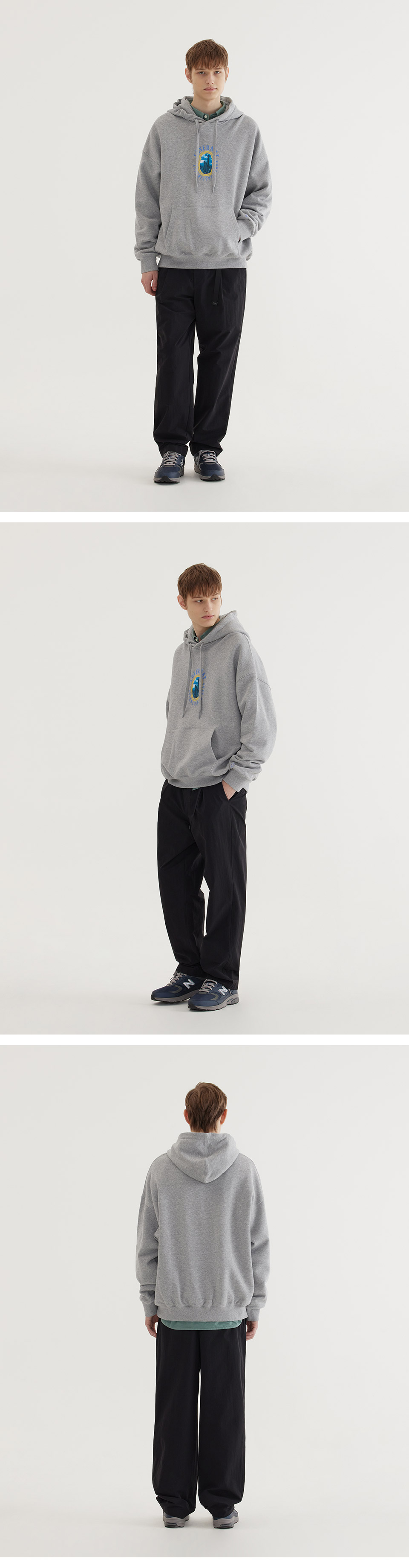 パーカー・フーディ COVERNAT Cactus Graphic Hoodie Melange Gray Cactus Graphic Hoodie Melange Gray - Covernat | 60% - Asian