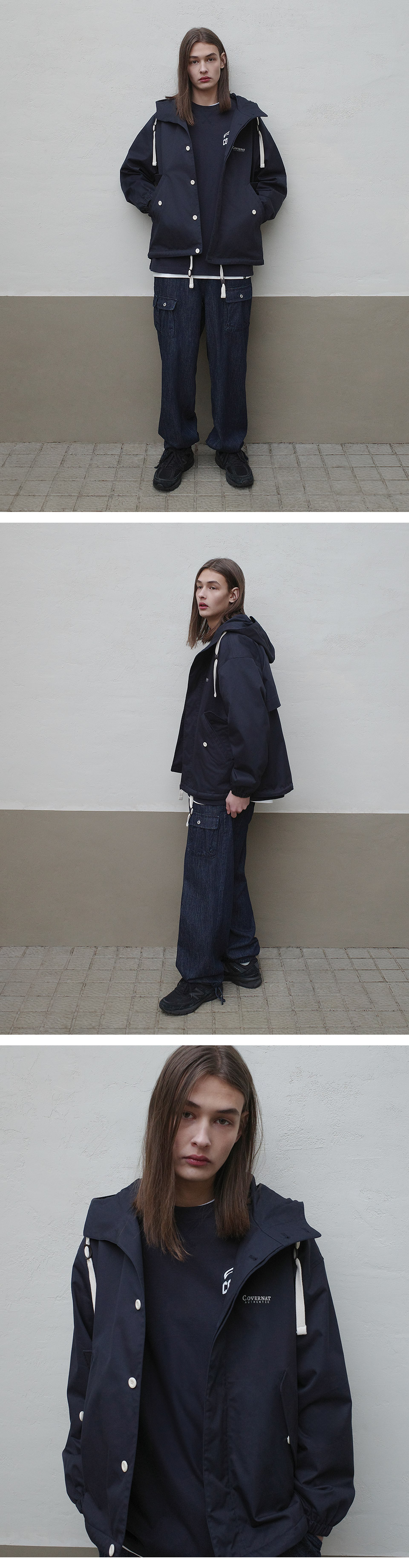 [COVERNAT] Field Hood Jacket /追跡付 MUSINSA | COVERNAT Field Hood Jacket Light Khaki