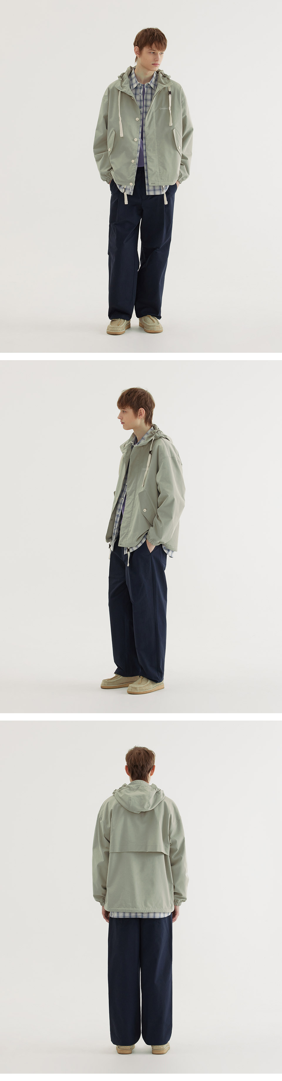 [COVERNAT] Field Hood Jacket /追跡付 MUSINSA | COVERNAT Field Hood Jacket Light Khaki