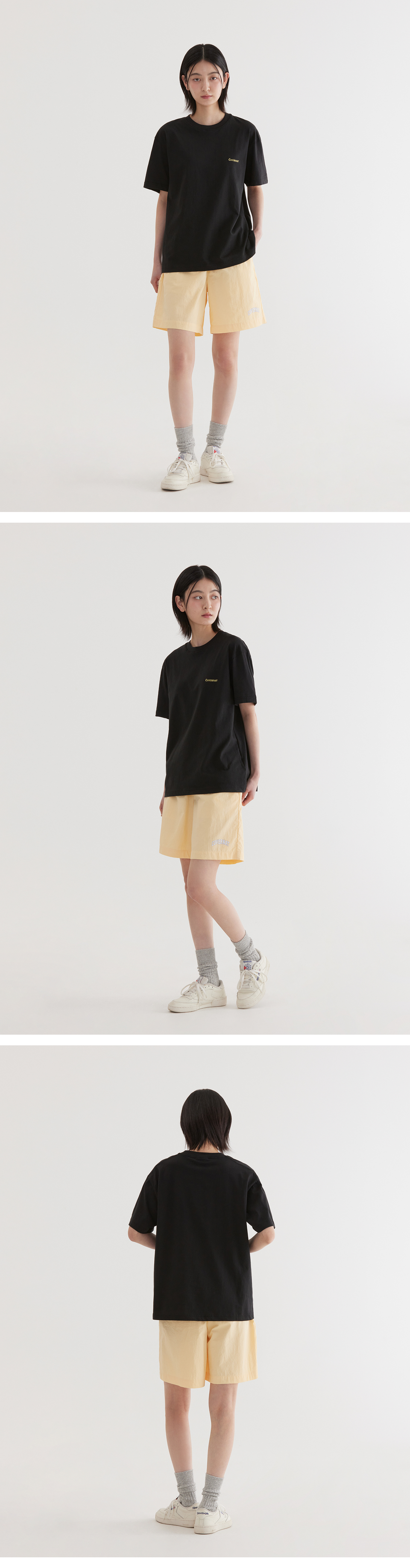 Tシャツ・カットソー COVERNAT Small Authentic T-Shirt Black MUSINSA | COVERNAT Small Authentic T-Shirt Black