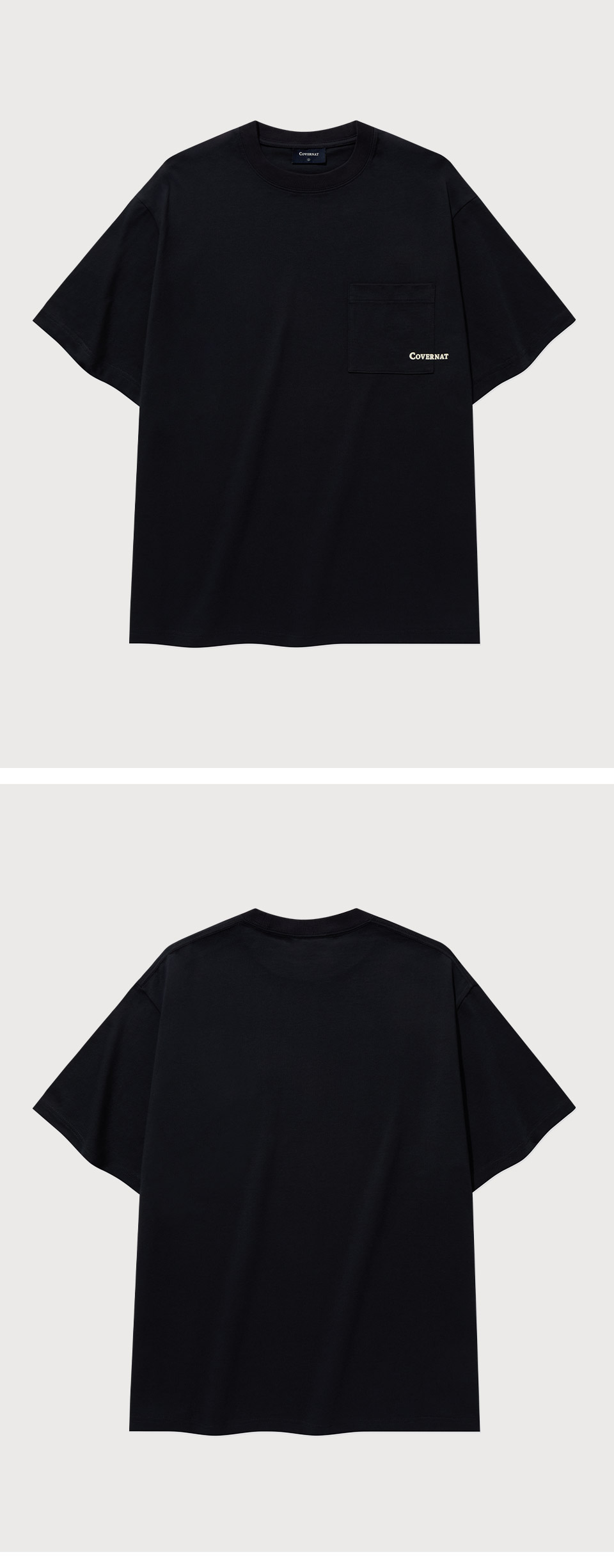Tシャツ・カットソー COVERNAT Basic Pocket T-Shirt Dark Navy MUSINSA | COVERNAT Basic Pocket T-Shirt Dark Navy