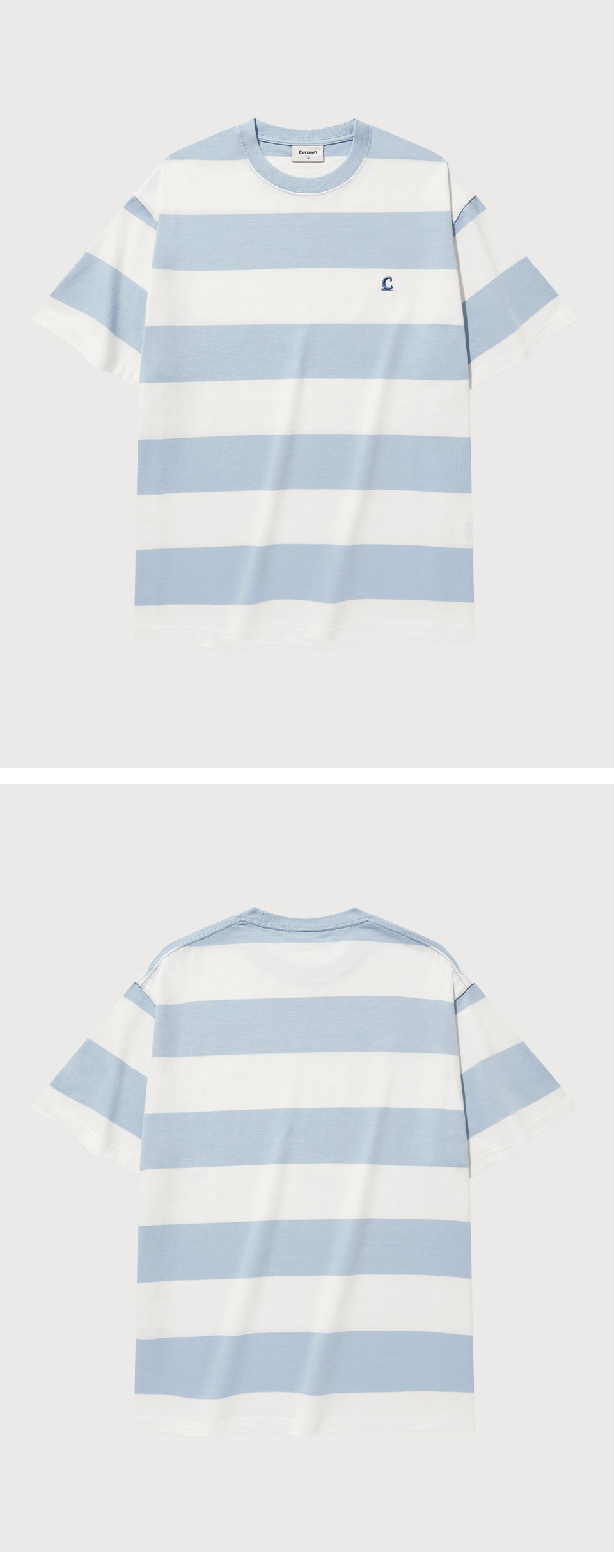 Tシャツ・カットソー COVERNAT Rugby Round T-Shirt Blue MUSINSA公式 | COVERNAT Rugby Round T-Shirt Blue
