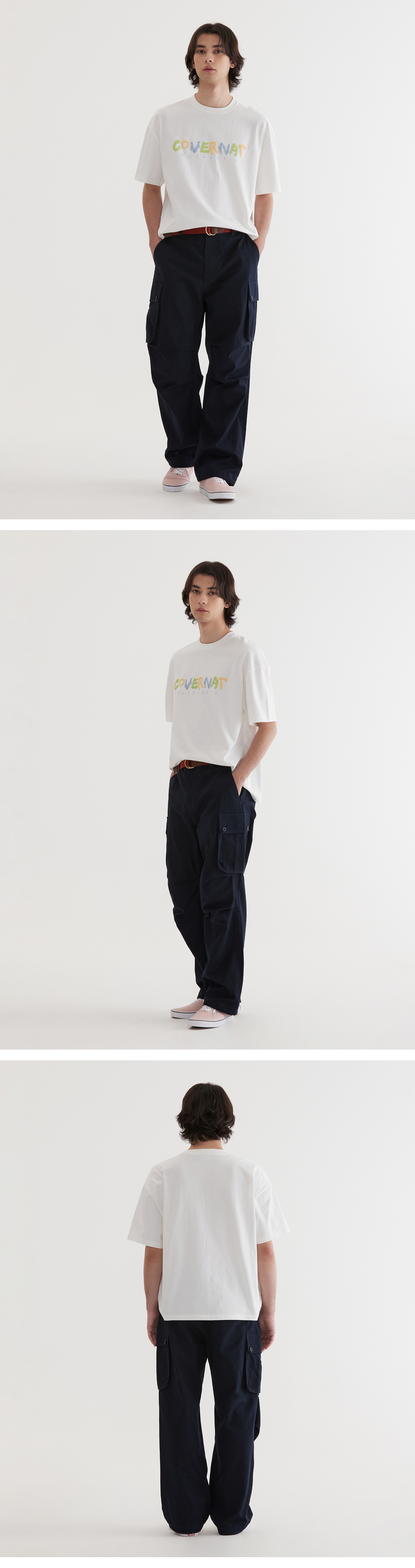Tシャツ・カットソー COVERNAT Doodle Logo Graphic T-Shirt White MUSINSA | COVERNAT Doodle Logo Graphic T-Shirt White