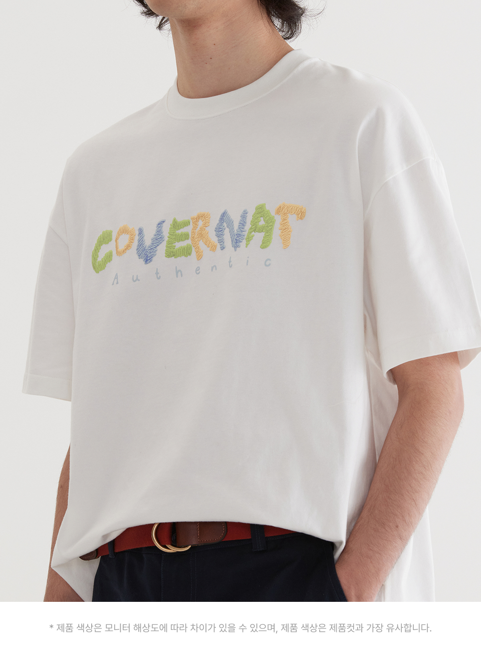Tシャツ・カットソー COVERNAT Doodle Logo Graphic T-Shirt White MUSINSA | COVERNAT Doodle Logo Graphic T-Shirt White