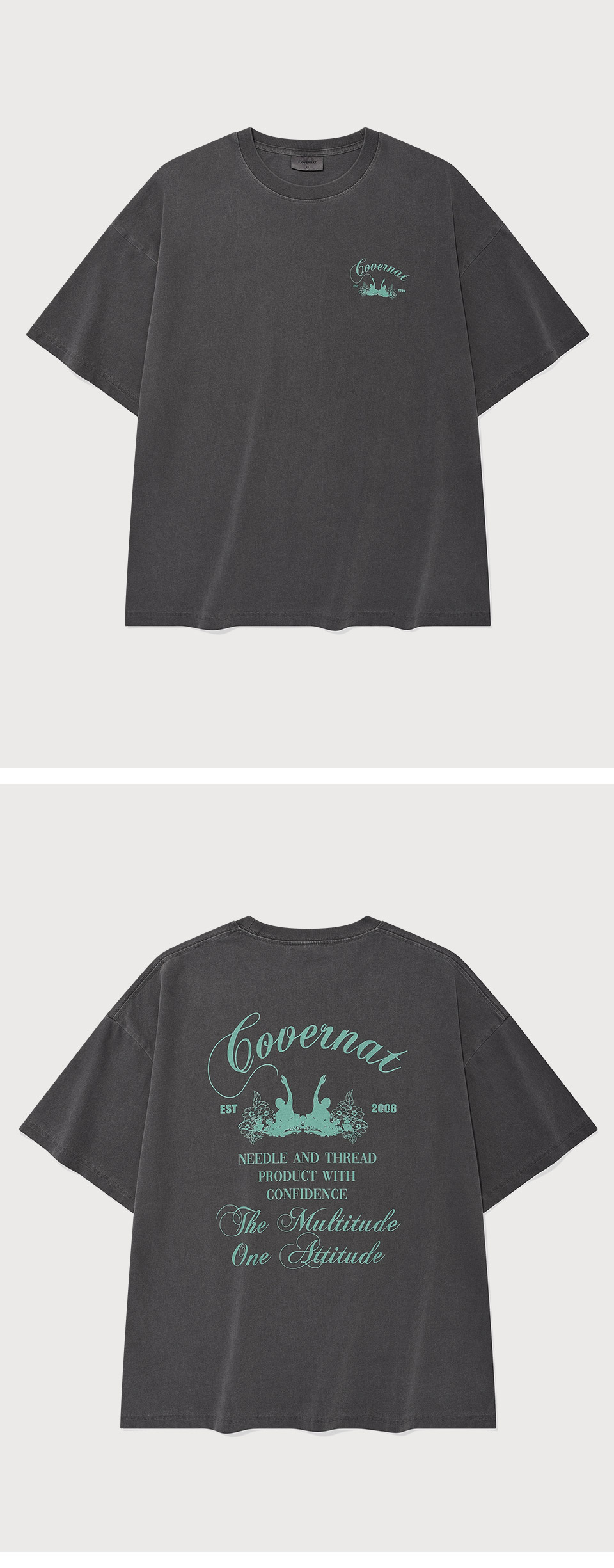 COVERNATのSurfer Dying Graphic T-Shirt 全2色 Surfer Dying Graphic T-Shirt Purple - Covernat | 60% - Asian
