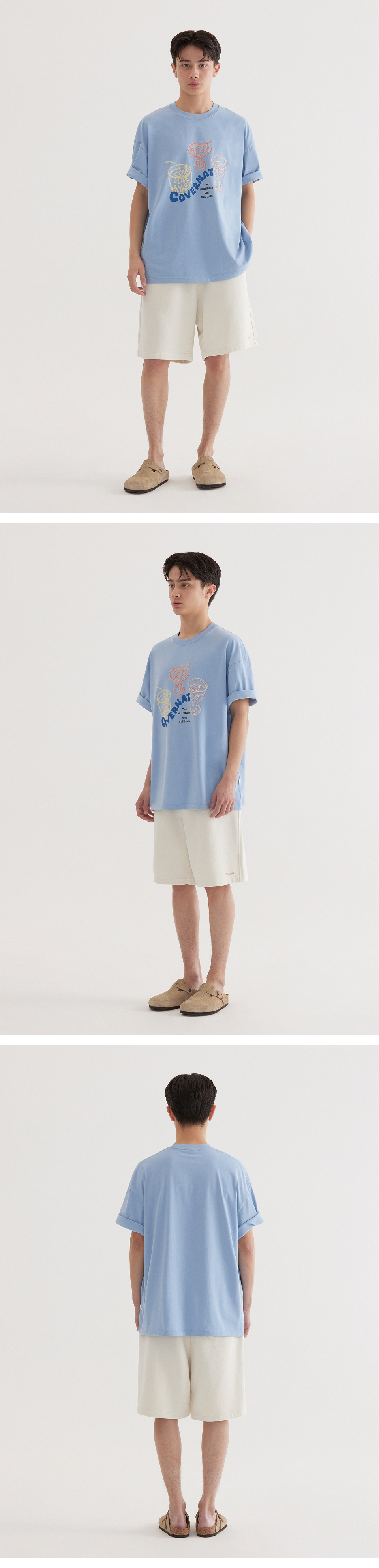 MUSINSA | COVERNAT Cool Cotton Kitsch Cocktail Graphic T