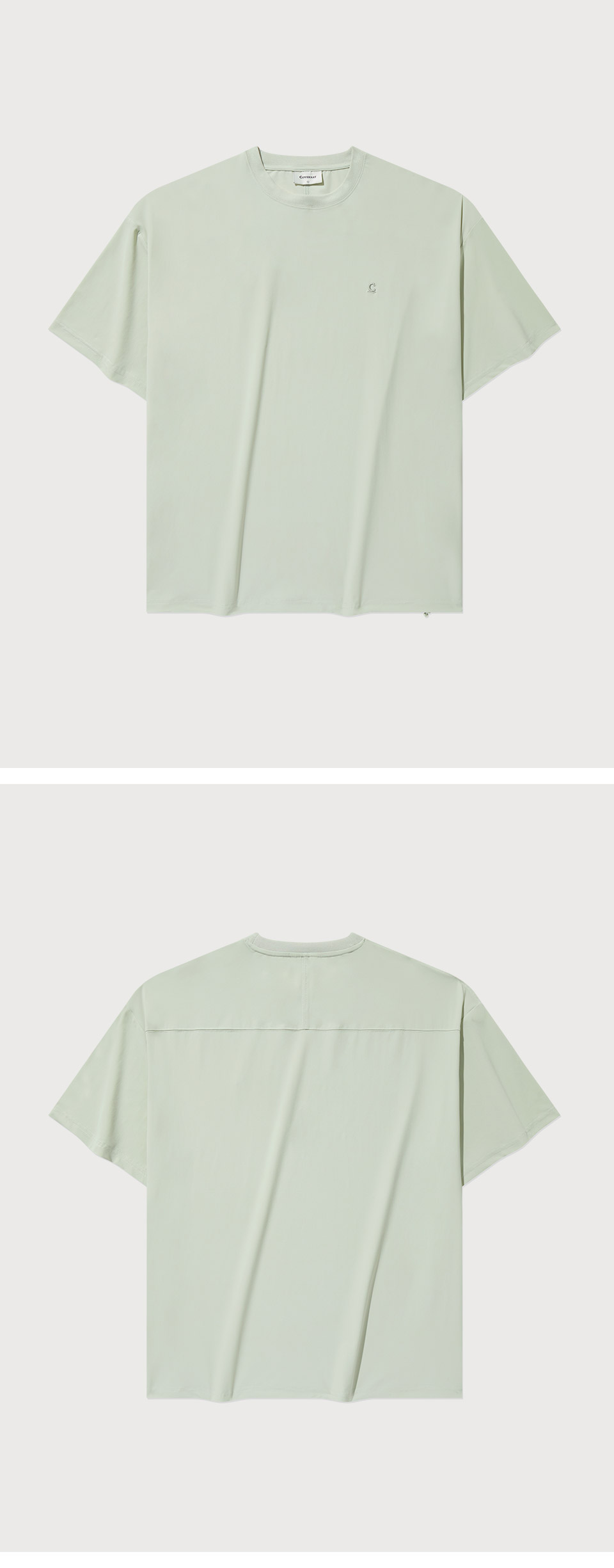 Tシャツ・カットソー COVERNAT Authentic Cool Tech T-Shirt Beige Men's LegacyTech T-Shirt - Khaki - Core – hylo athletics