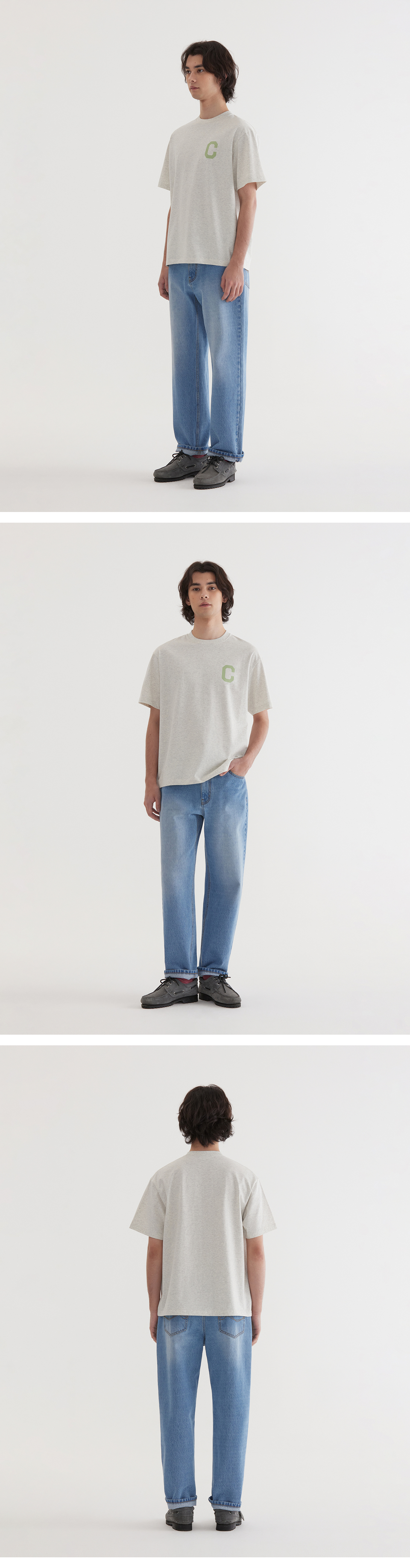 Tシャツ・カットソー COVERNAT Cool Cotton C Logo T-Shirt Oatmeal MUSINSA | COVERNAT Cool Cotton C Logo T-Shirt Oatmeal
