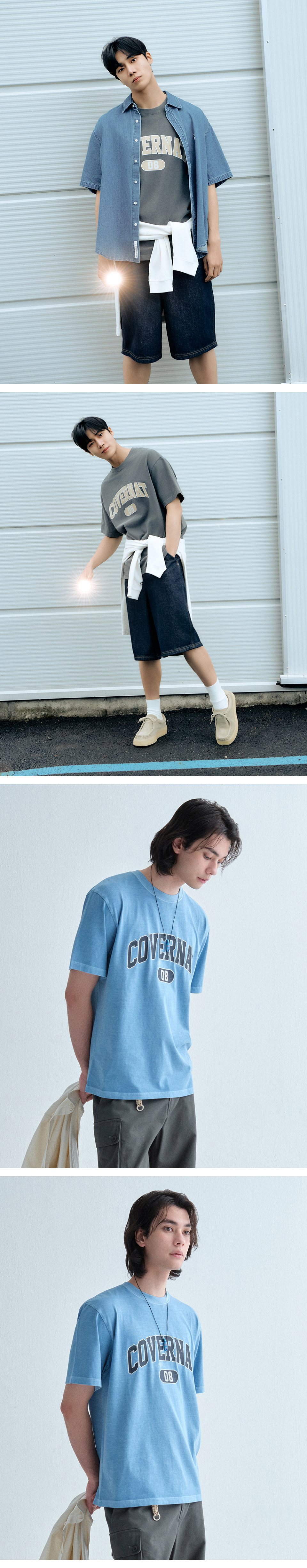 Tシャツ・カットソー COVERNAT Arch Dying T-Shirt Blue MUSINSA公式 | COVERNAT Arch Dying T-Shirt Blue