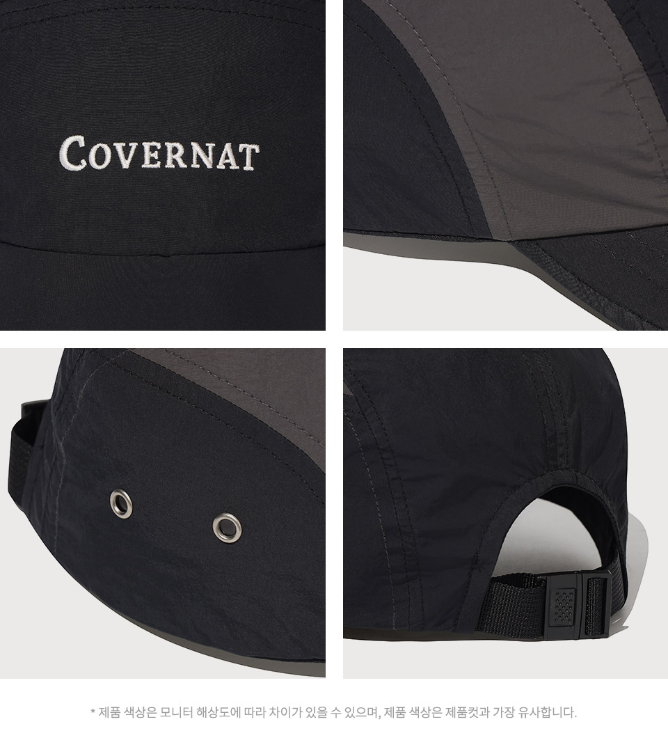 COVERNAT■Authentic Logo Nylon Camp Cap■送料込 MUSINSA | COVERNAT Authentic Logo Nylon Camp Cap Black