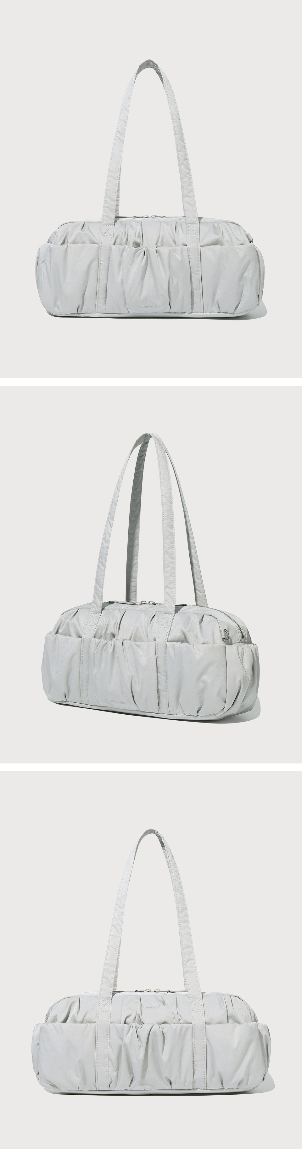 ボストンバッグ COVERNAT Clover Heart Ribbon Duffle Bag 5MM434 COVERNAT Clover Heart Ribbon Duffle Bag 5MM434 (COVERNAT