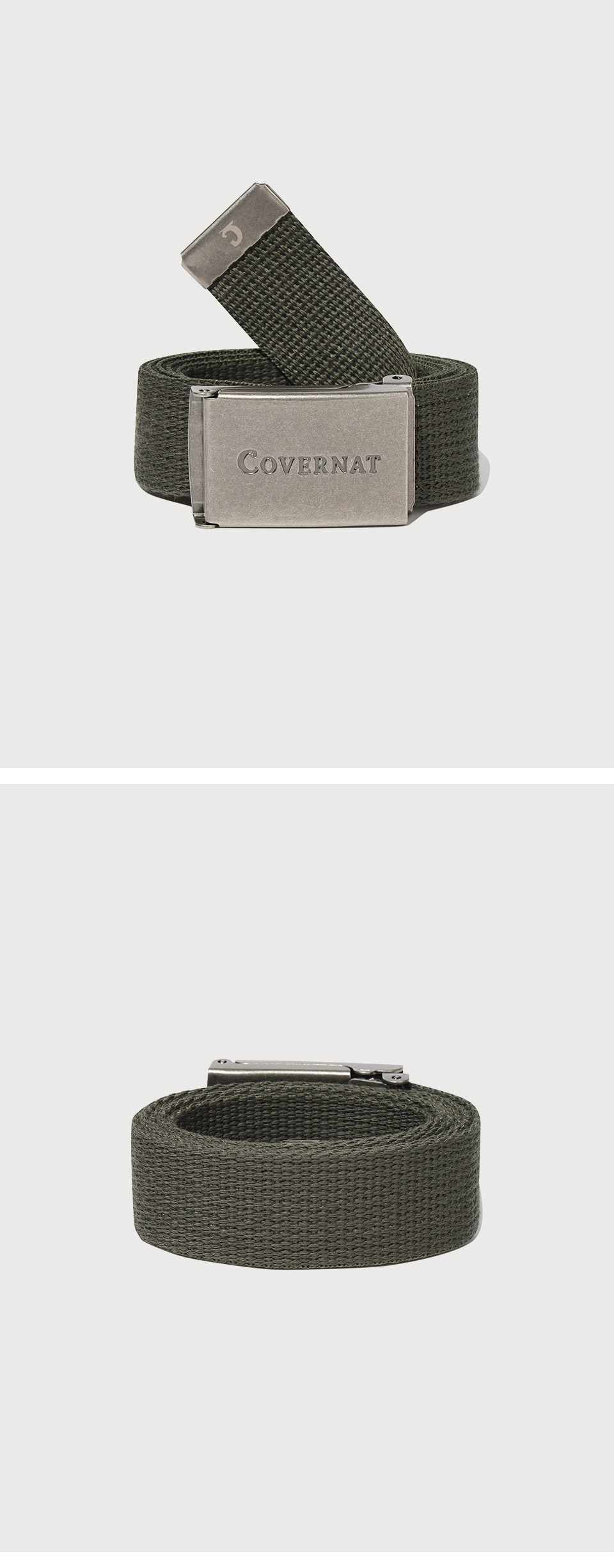 【COVERNAT】 Webbing Belt ‐Khaki MUSINSA | COVERNAT Webbing Belt Khaki