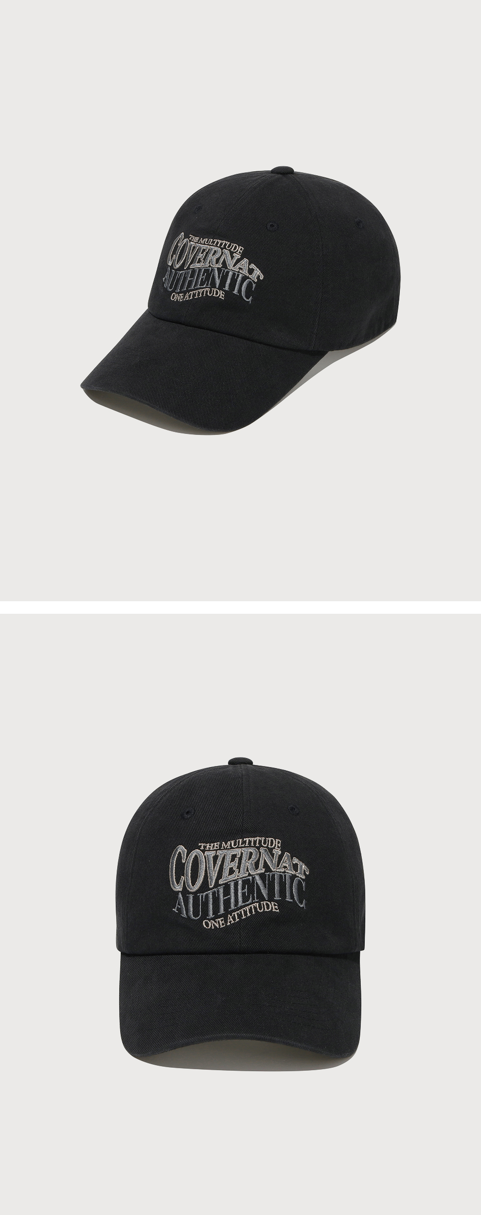 ★COVERNAT★ Serif lettering ball cap black MUSINSA | COVERNAT Serif Lettering Ball Cap Black