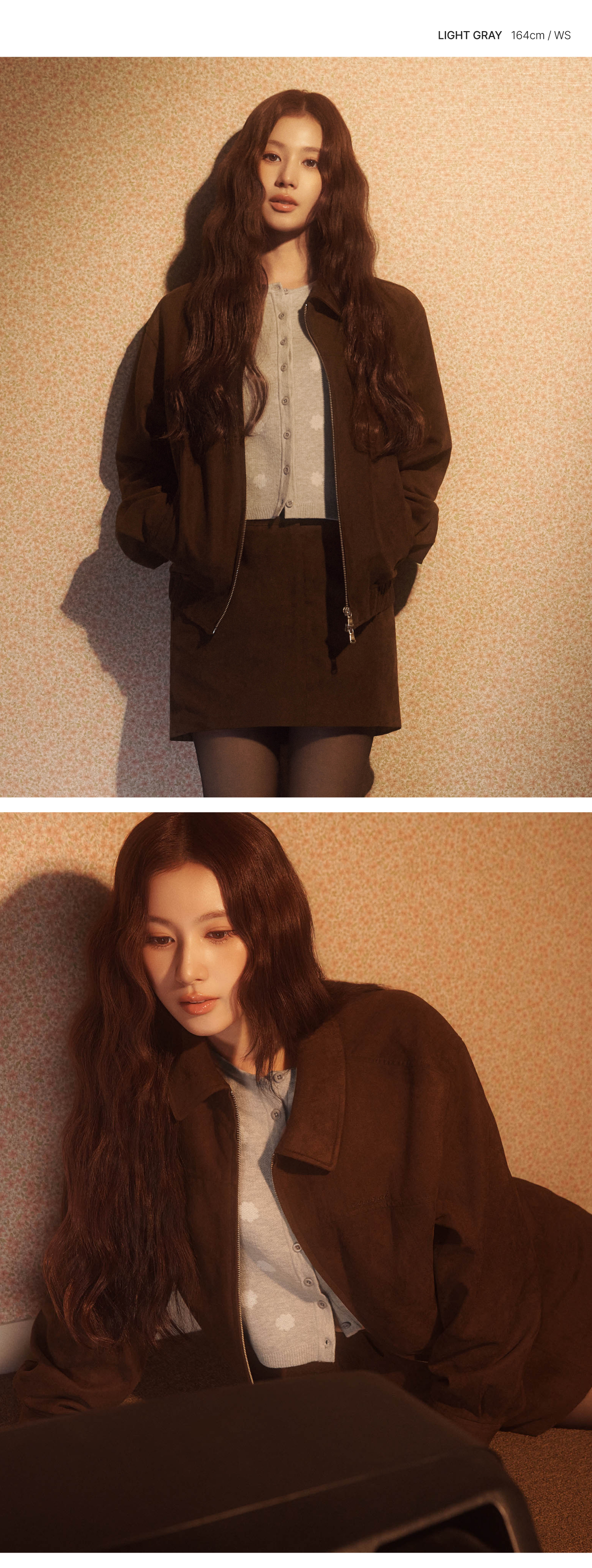 WOMAN DOT SCARF CARDIGAN #SANA同款!