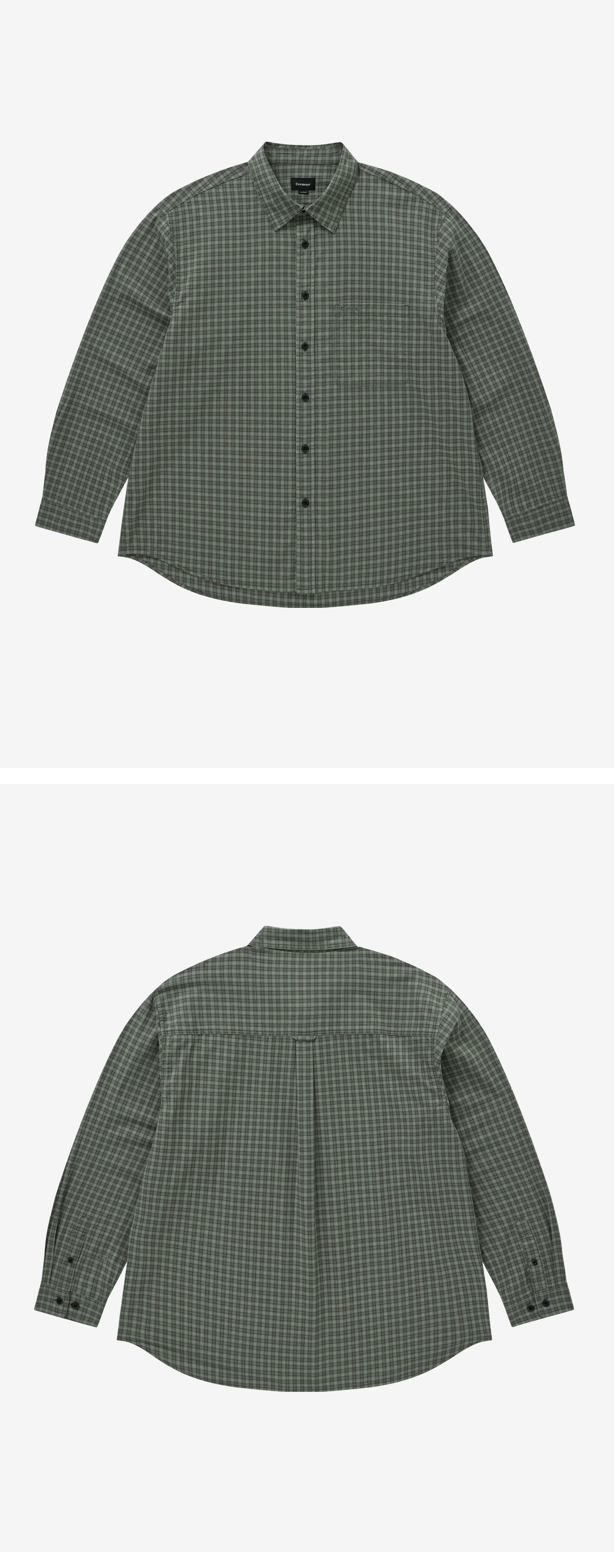 CHECK SHIRT #SANA同款！ - 3 COLORS GREY