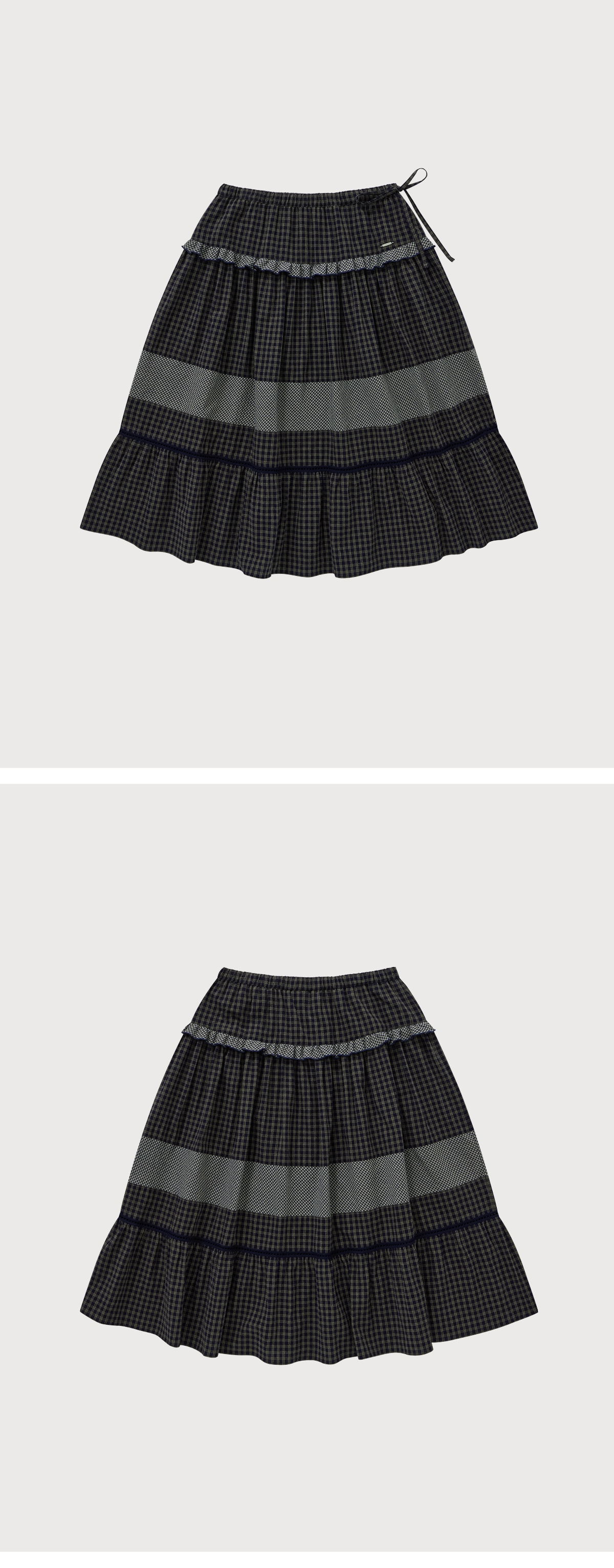 WOMAN GATHER SKIRT #SANA同款!