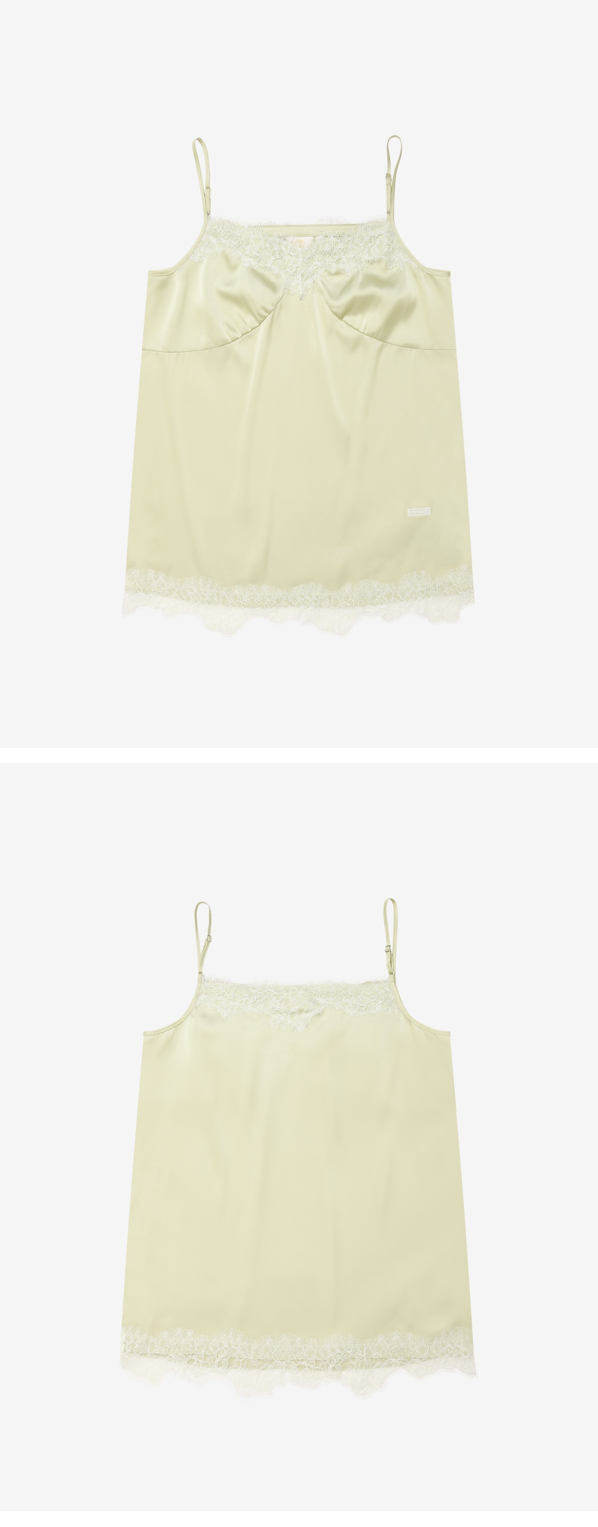 WOMAN LACE SLEEVELESS TOP #SANA同款!