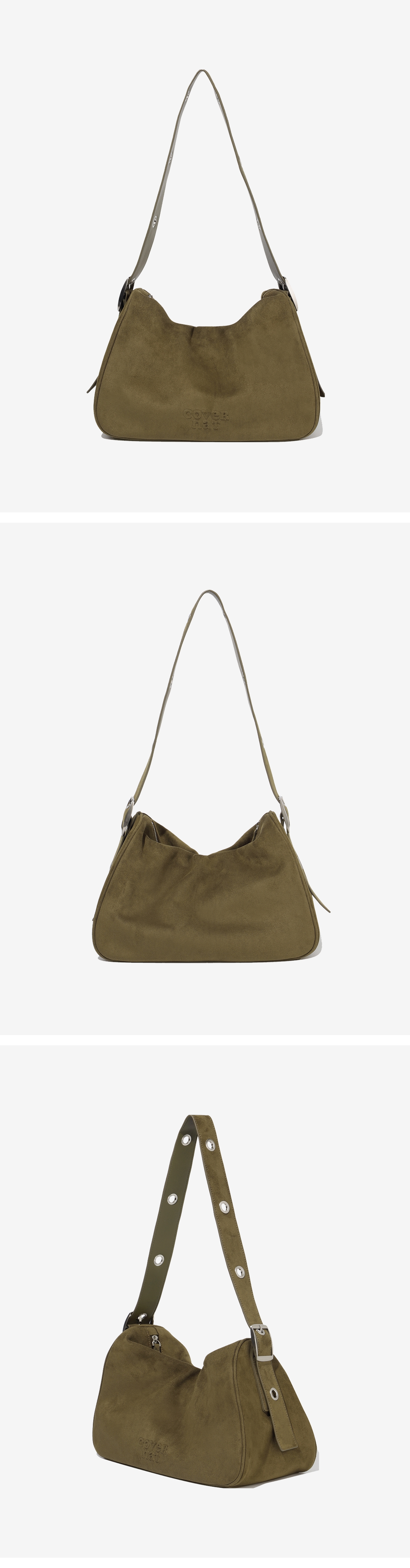 WOMAN BIG BELT SMALL SHOULDER BAG #SANA同款! - 3 COLORS OLIVE